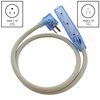 Ac Works 3FT 15 Amp 12/3 Power Strip Cord with Power Indicator and Green Dot Plug MD15AB515-036